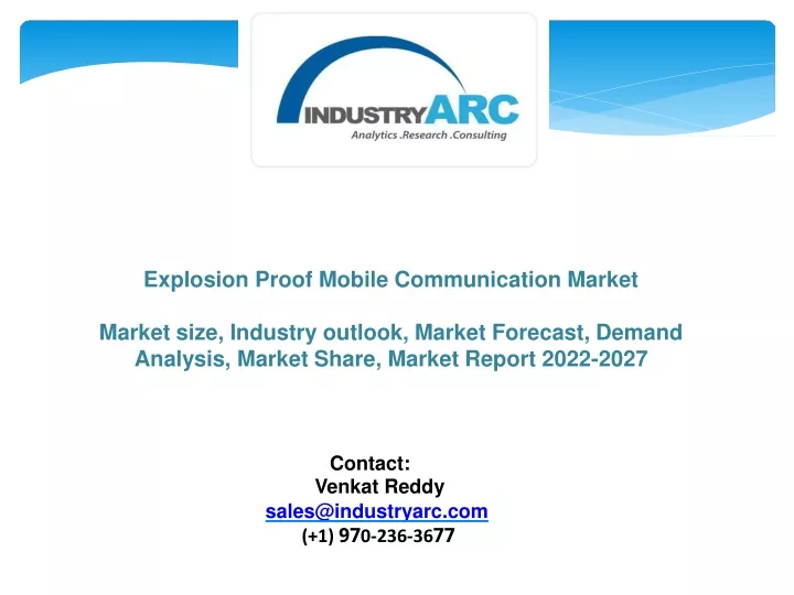 explosion proof mobile communication market