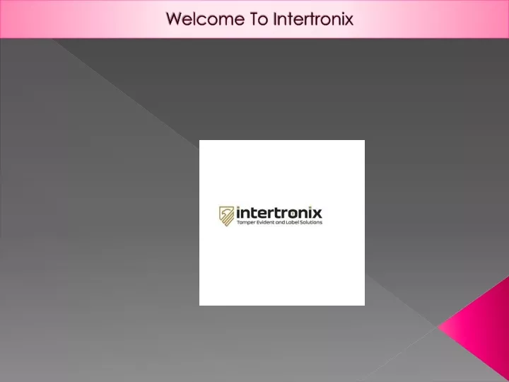 welcome to intertronix