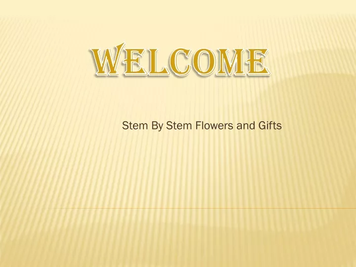 stem by stem flowers and gifts