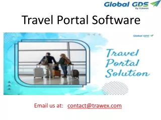 travel portal software