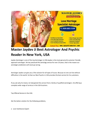master jaydev ji best astrologer and psychic