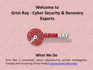 welcome to grim ray cyber security recovery experts