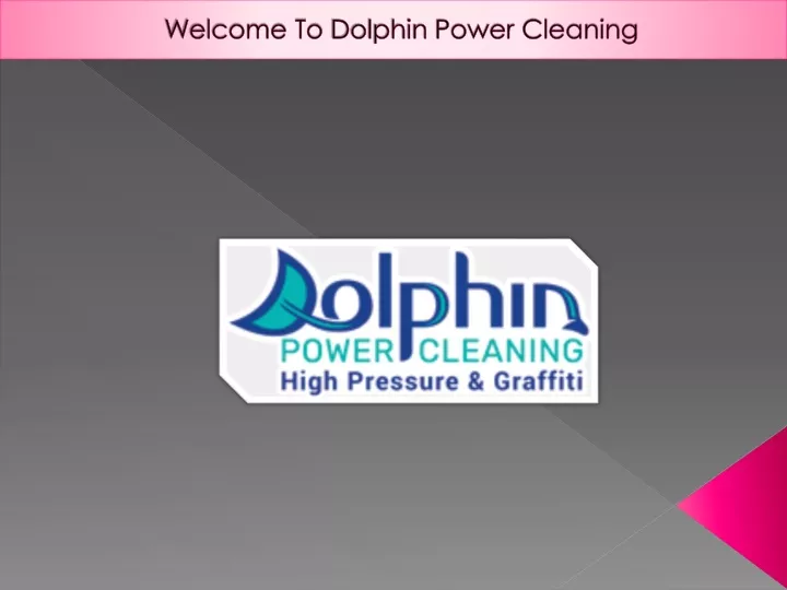 welcome to dolphin power cleaning