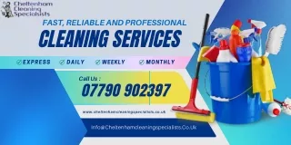 The best cleaning services available are provided by trained specialists