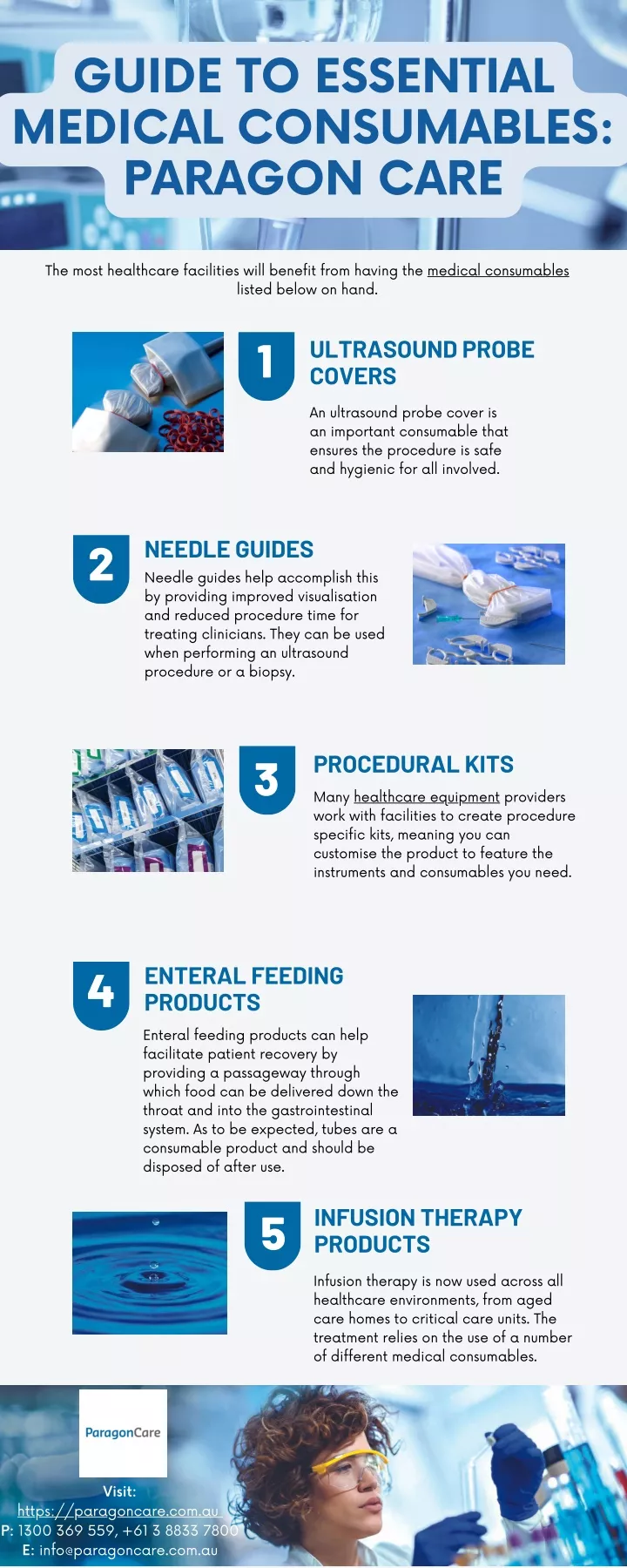 guide to essential medical consumables paragon