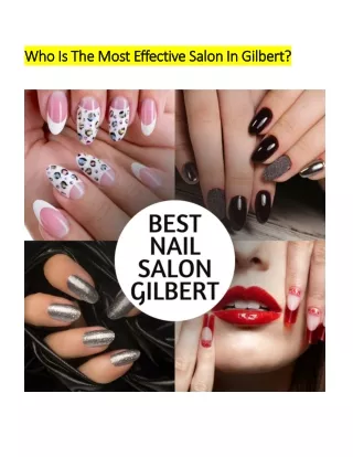 Who Is The Most Effective Salon In Gilbert