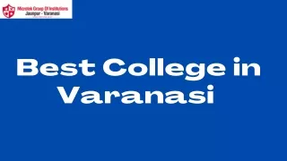Best College in Varanasi