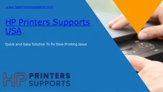 HP Printers Supports in USA