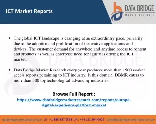 ict market reports