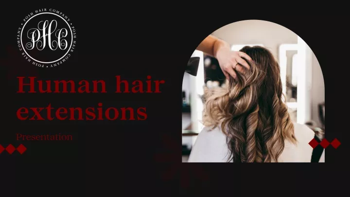 human hair extensions