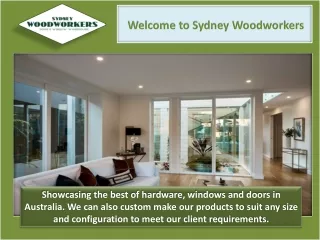 welcome to sydney woodworkers