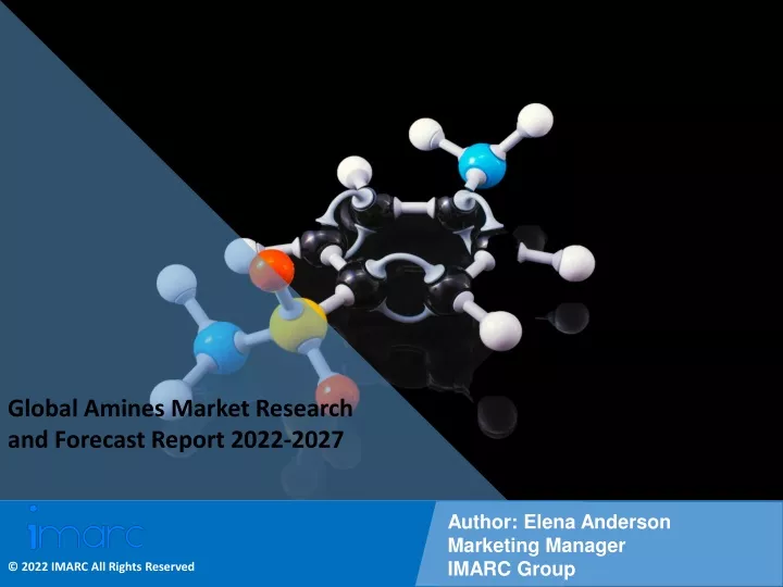 global amines market research and forecast report