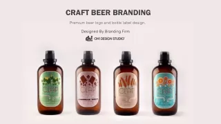 Beer Branding And Premium Packaging Design