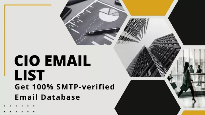 cio email list get 100 smtp verified email