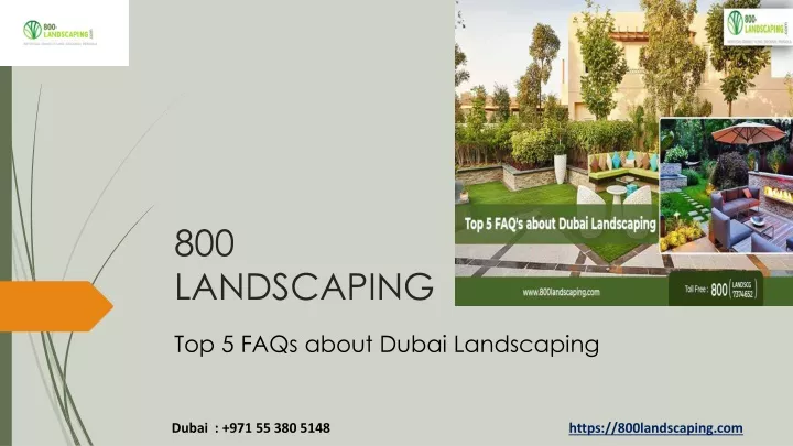 800 landscaping