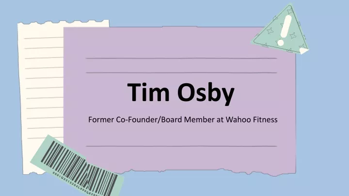 tim osby