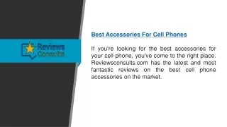 best accessories for cell phones