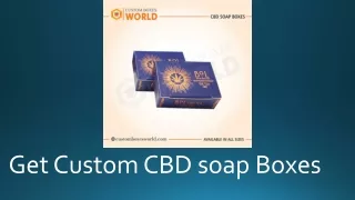 CBD soap boxes