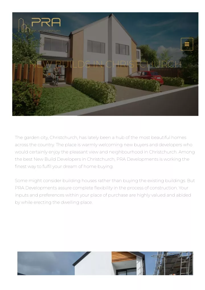 new builds in christchurch