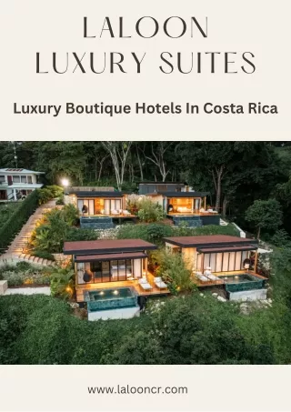 Santa Teresa Hotels | Laloon Luxury Suites