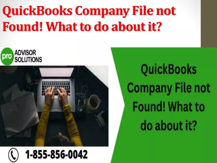 quickbooks company file not found what to do about it