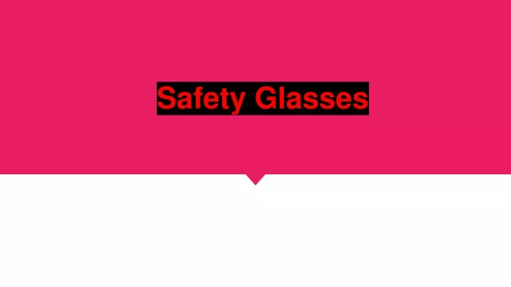 Ppt Safety Glasses Powerpoint Presentation Free Download Id11834988 7364