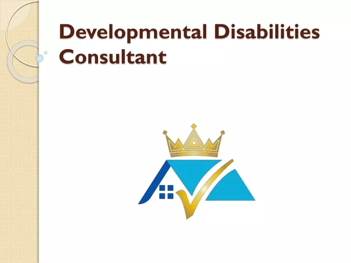 developmental disabilities consultant