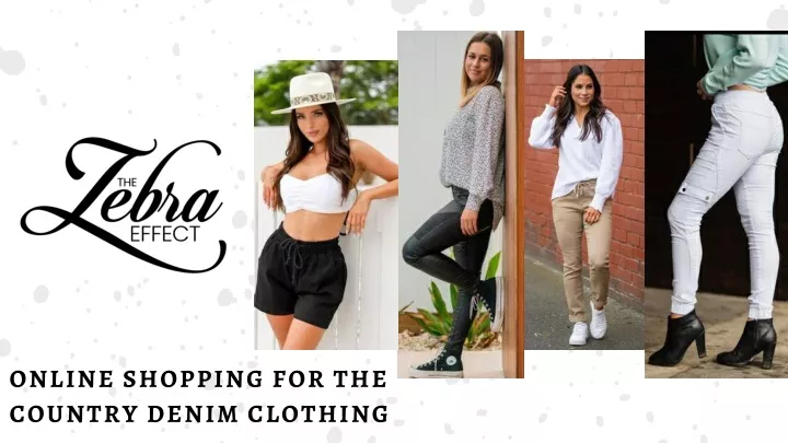 online shopping for the country denim clothing