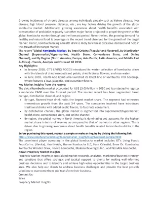 growing incidences of chronic diseases among