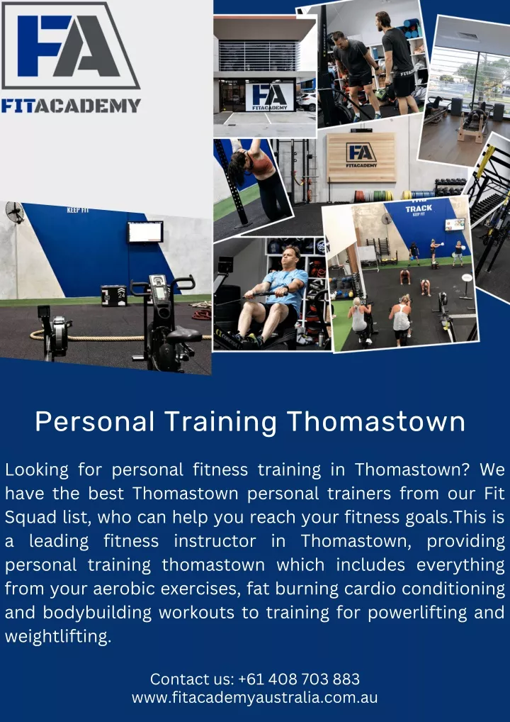 personal training thomastown