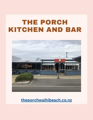 The Best Dinner Spots in Waihi Beach A Guide to the Perfect Meal