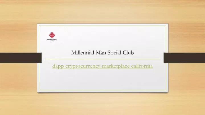 millennial man social club