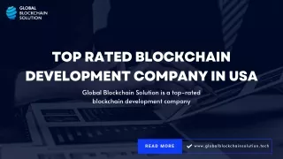 Top Rated Blockchain Development Company In USA - Global Blockchain Solution