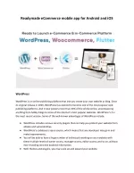 Readymade eCommerce mobile app for Android and iOS (1) - slide 1