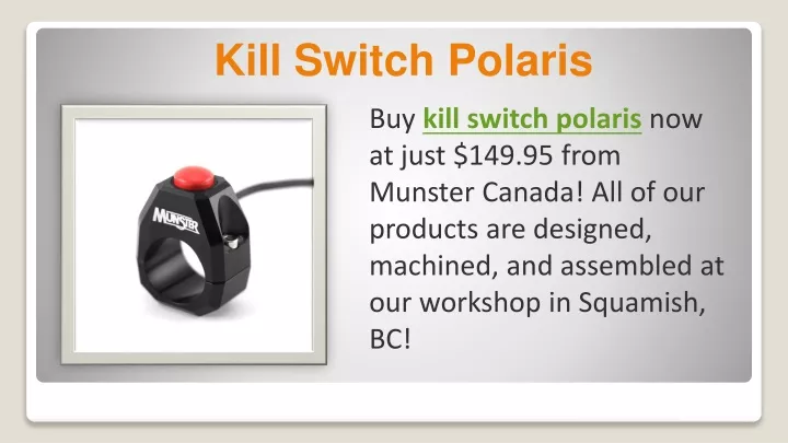 kill switch polaris