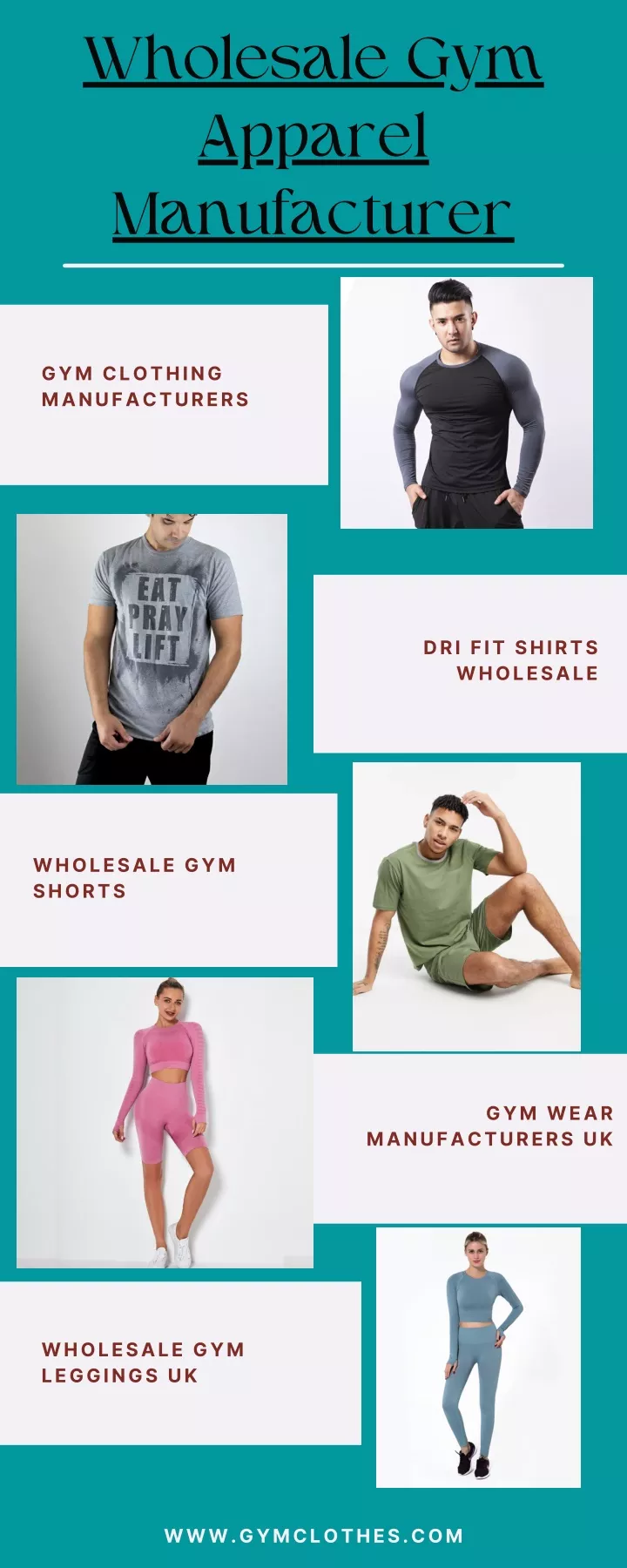 wholesale gym apparel manufacturer