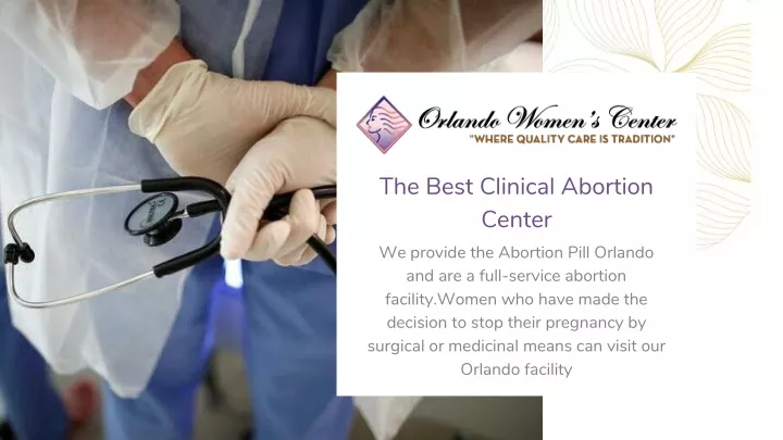 the best clinical abortion center