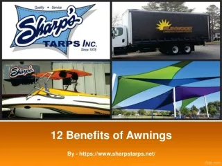 12 Benefits of Awnings