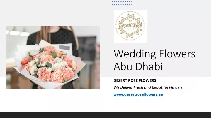 wedding flowers abu dhabi