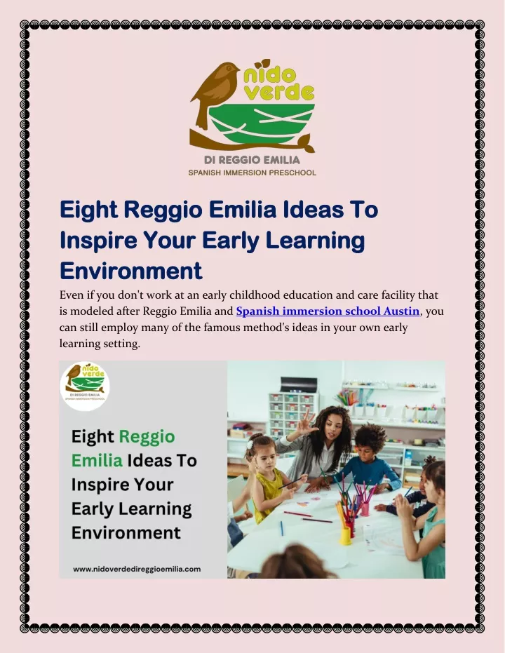 eight reggio emilia ideas to eight reggio emilia