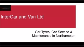 InterCar and Van Ltd - Car tyres and Car service & Maintenance