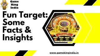 fun target some facts insights