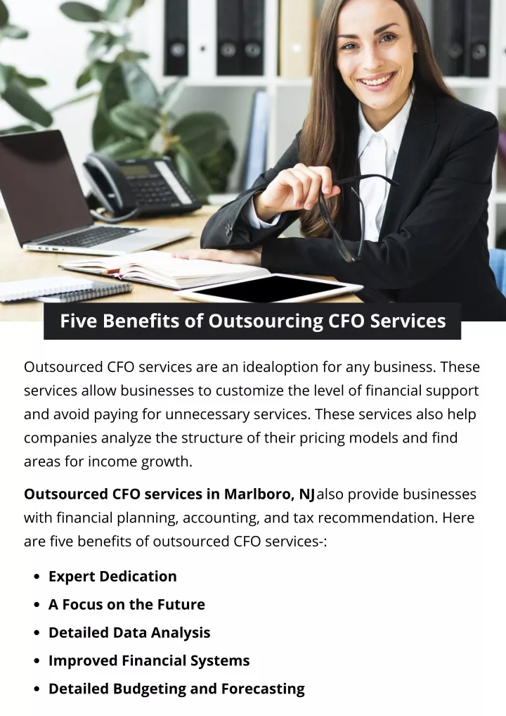 five benefits of outsourcing cfo services