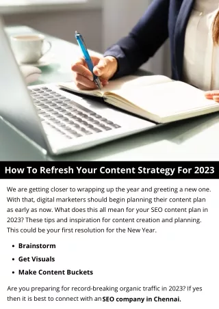 how to refresh your content strategy for 2023