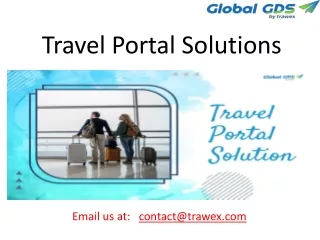 travel portal solutions