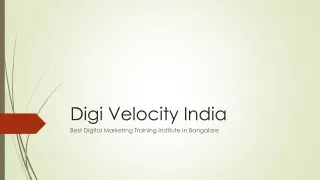 Digi Velocity PDF