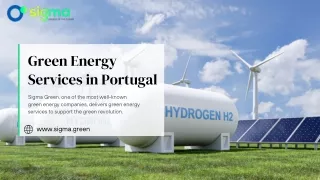 Green Energy Services in Portugal
