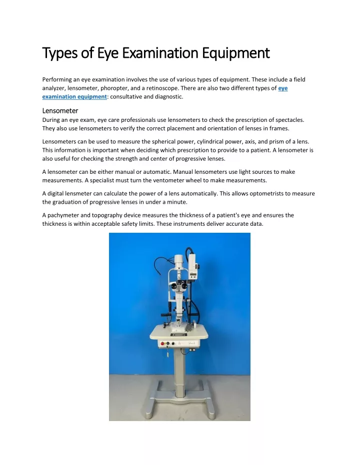 ppt-types-of-eye-examination-equipment-powerpoint-presentation-free