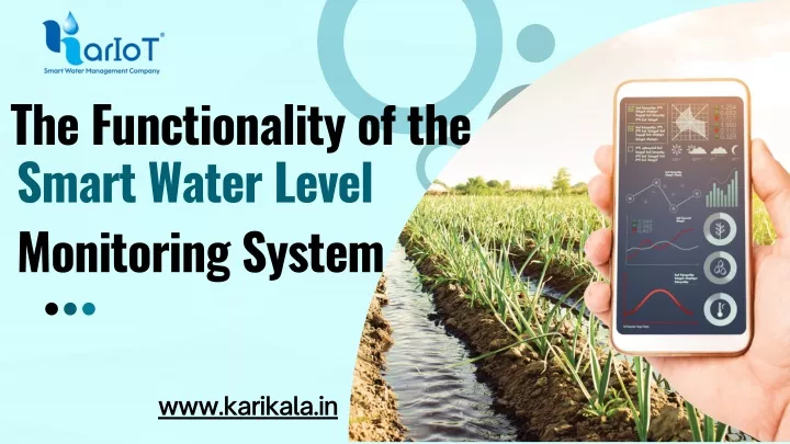 the functionality of the smart water level