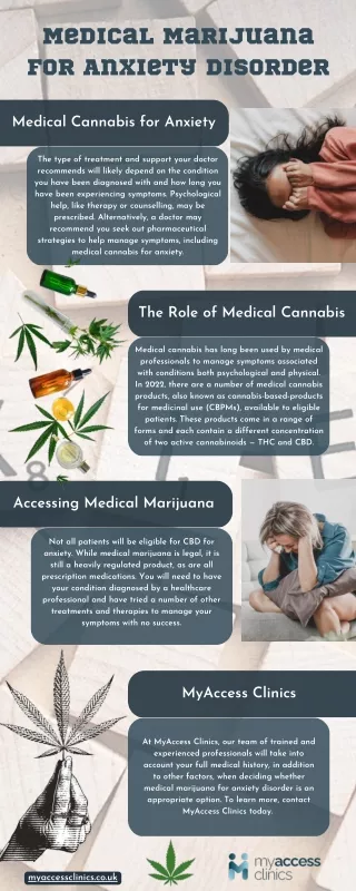 Medical Marijuana For Anxiety Disorder